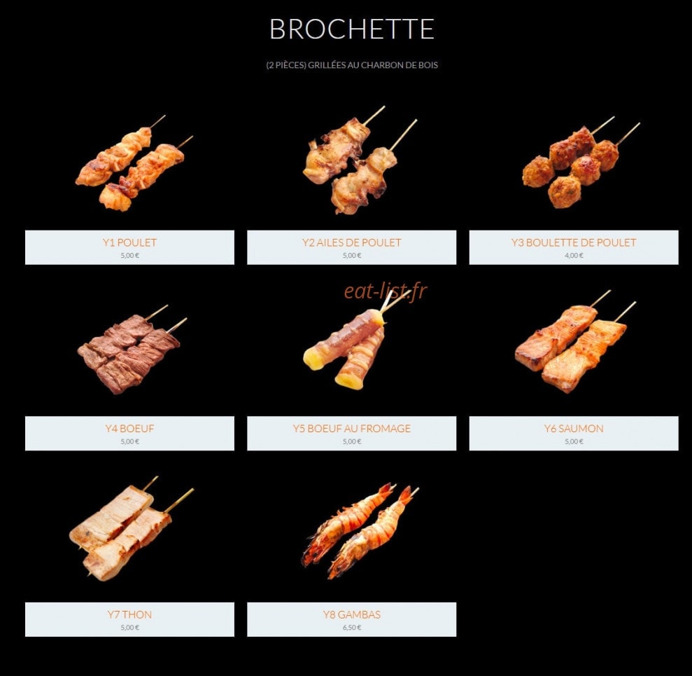 Sushi Neuf — carte page 9