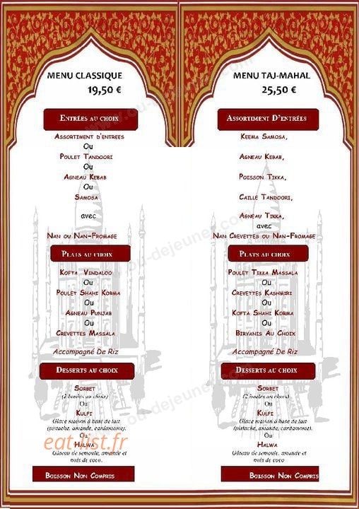 Taj Mahal — carte page 5