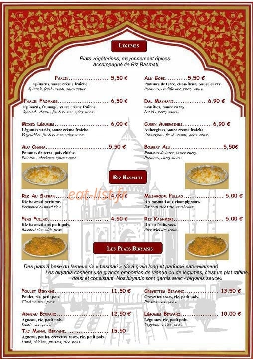 Taj Mahal — carte page 3