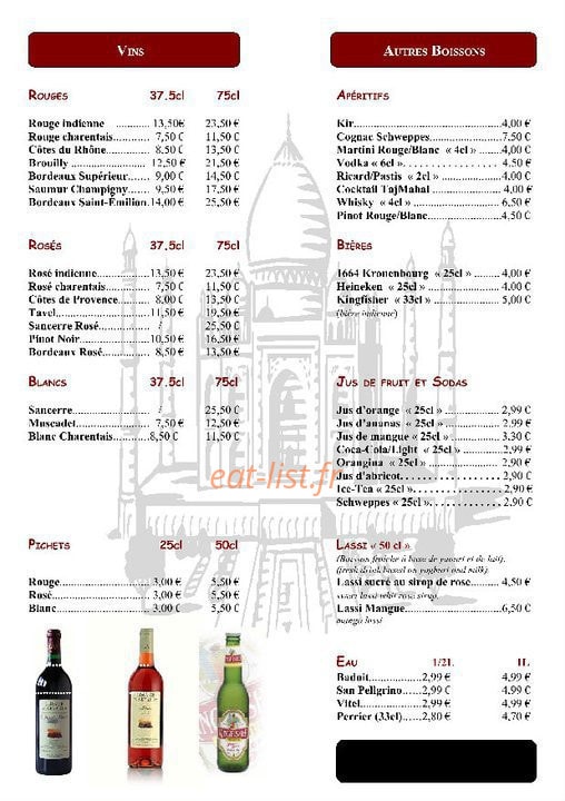 Taj Mahal — carte page 9