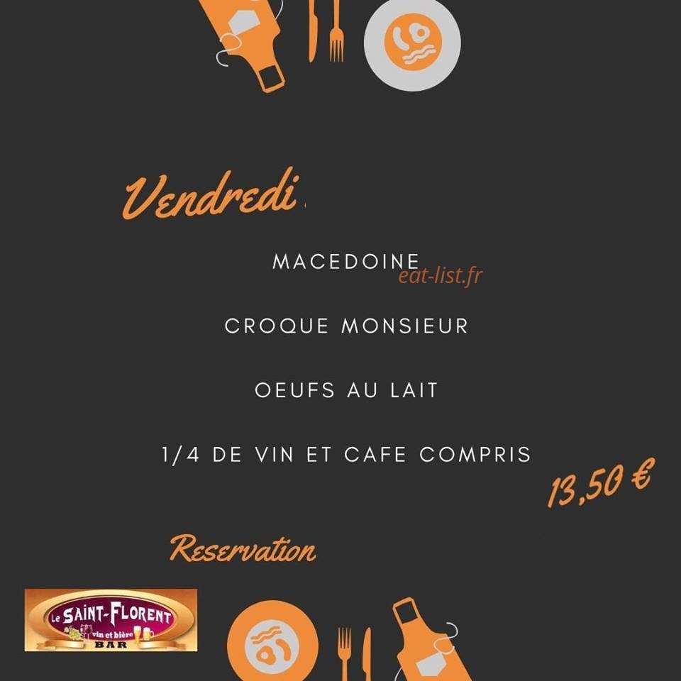 Le Saint Florent — carte page 1