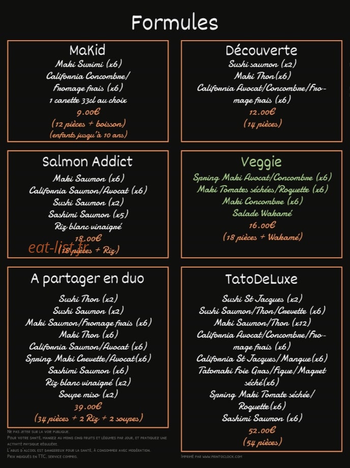 Tato Maki — carte page 2