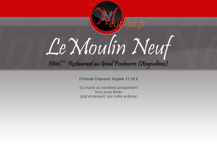 Le moulin neuf — carte page 1