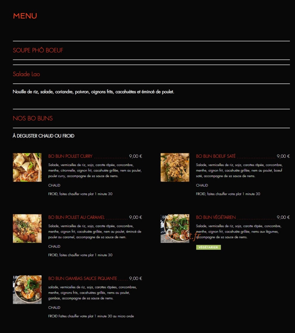 Pad Lao — carte page 1