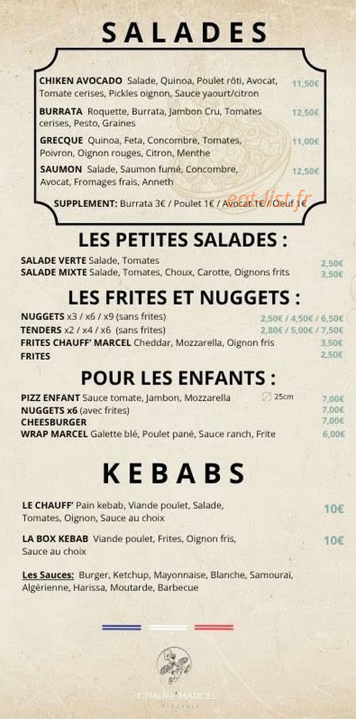 Ça chauff’Marcel — carte page 3
