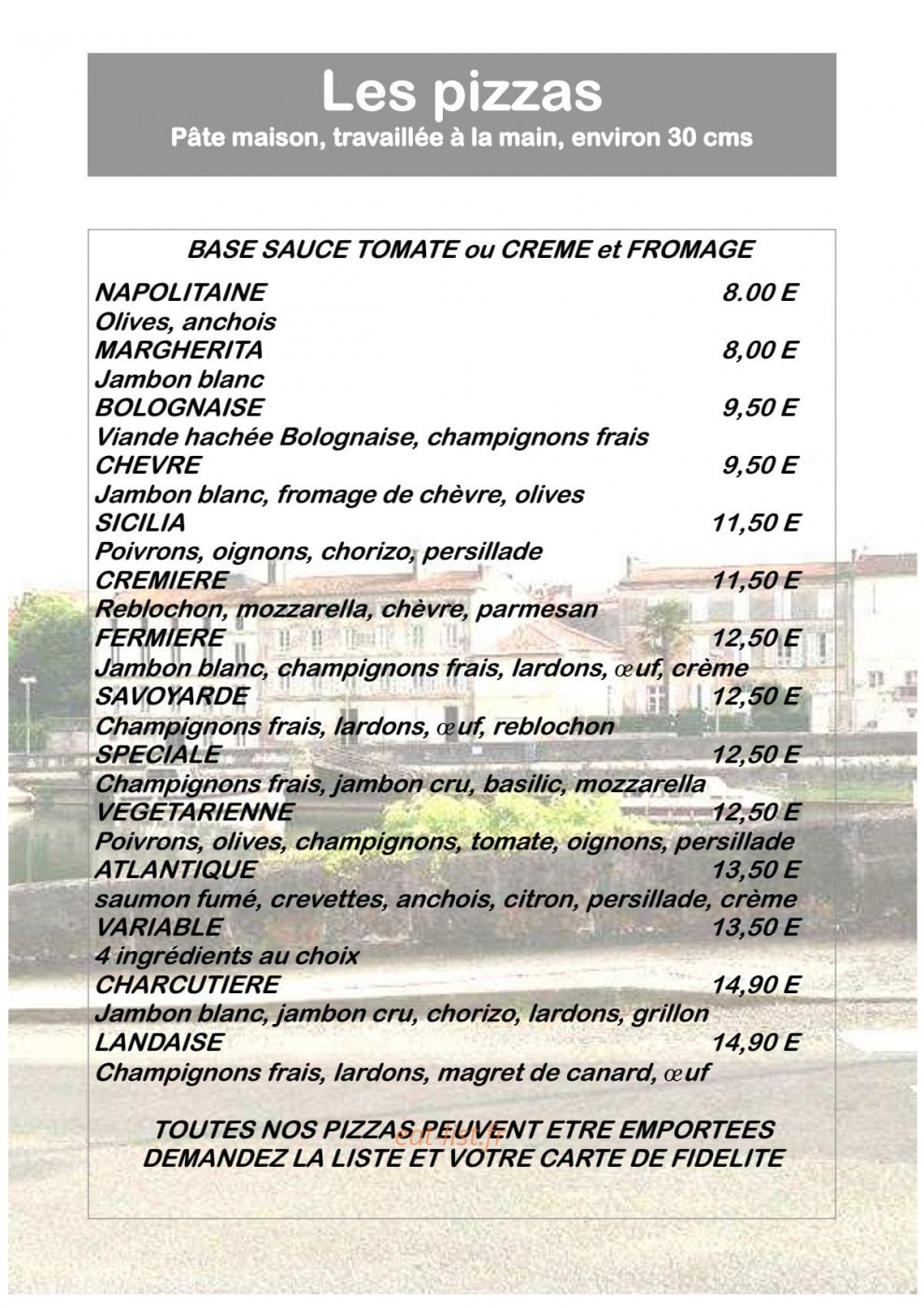 Le Coin Charentais — carte page 2