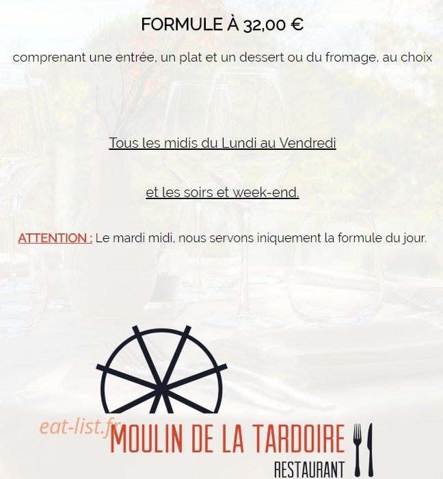 Moulin De la Tardoire — carte page 6