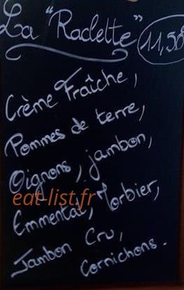 Chez Santino — carte page 1