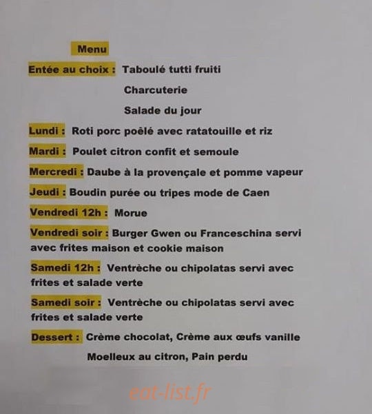 Le victor hugo — carte page 1