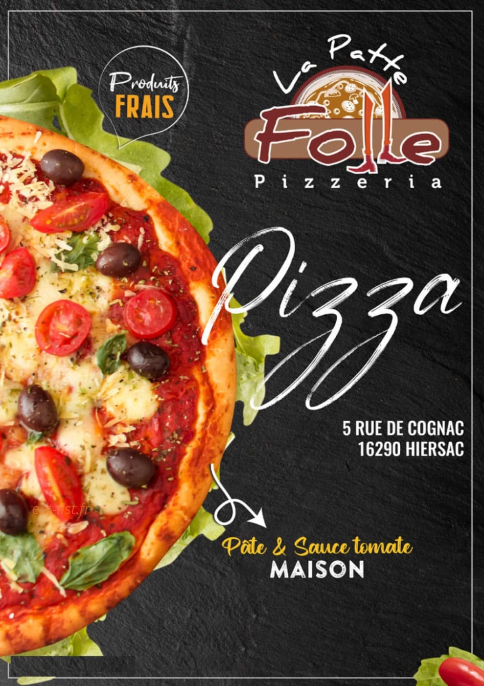 La Patte Folle — carte page 1
