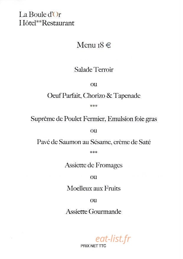 La Boule d'Or — carte page 3