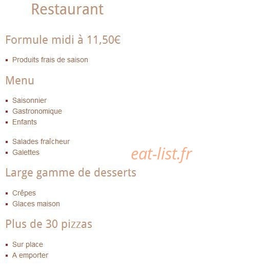 Le Château — carte page 1