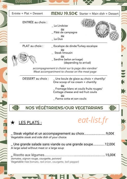 Camping du Lindois — carte page 4
