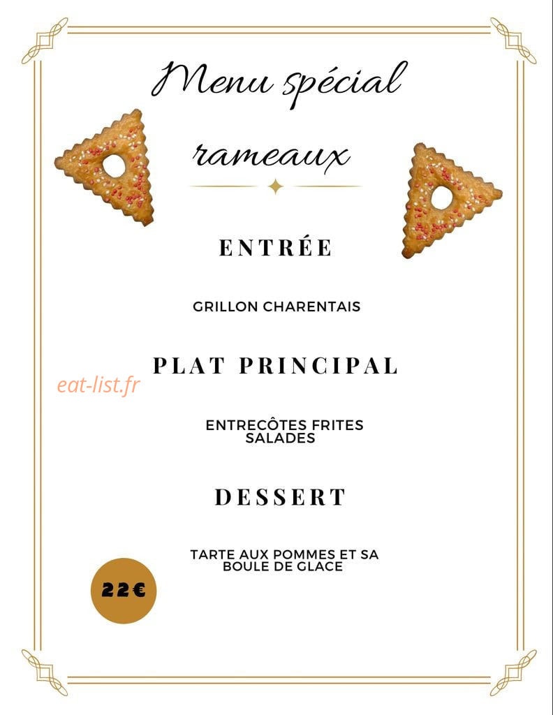 Chez Ninie — carte page 1