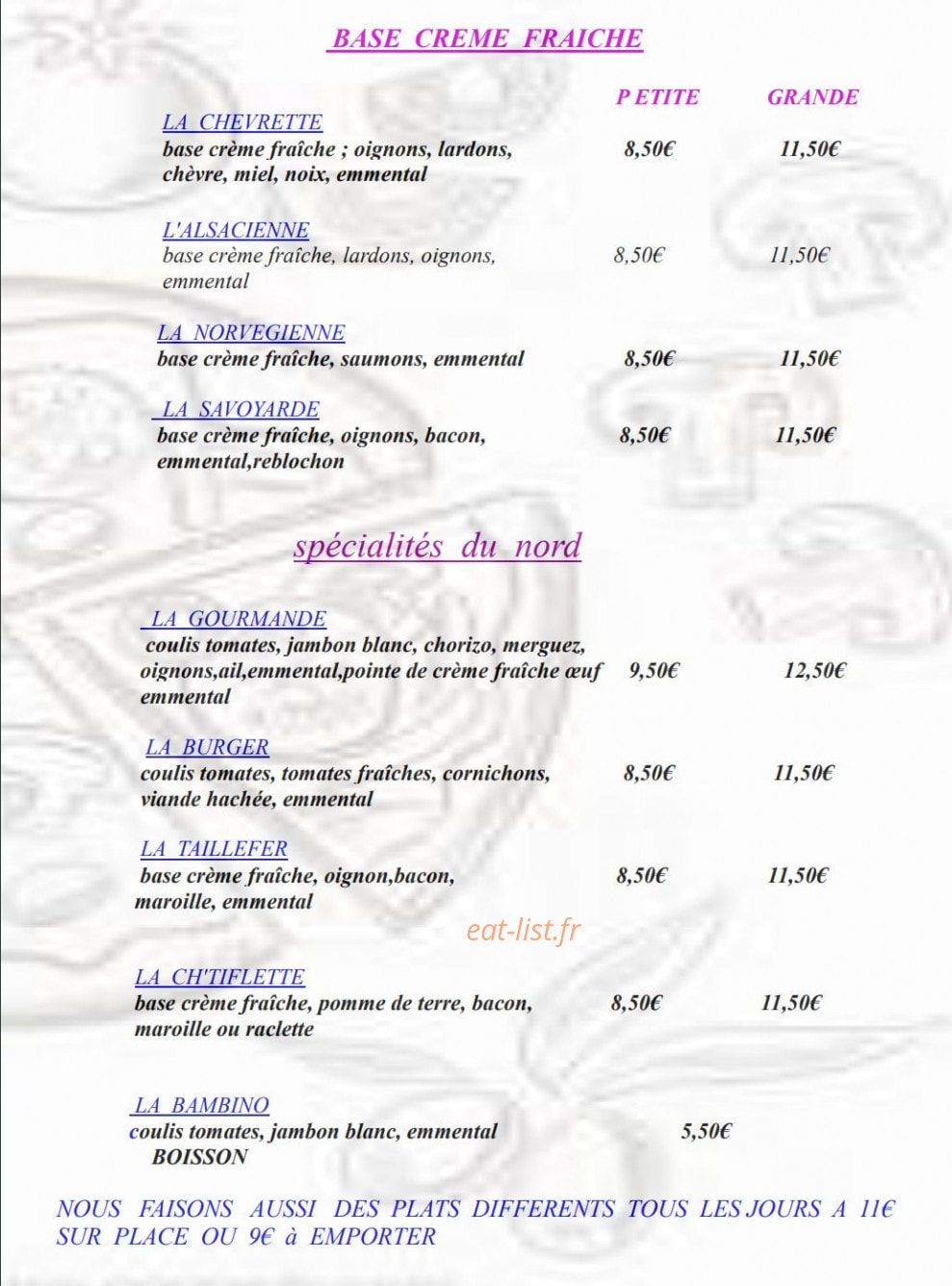 Le ch'ti taillefer — carte page 2