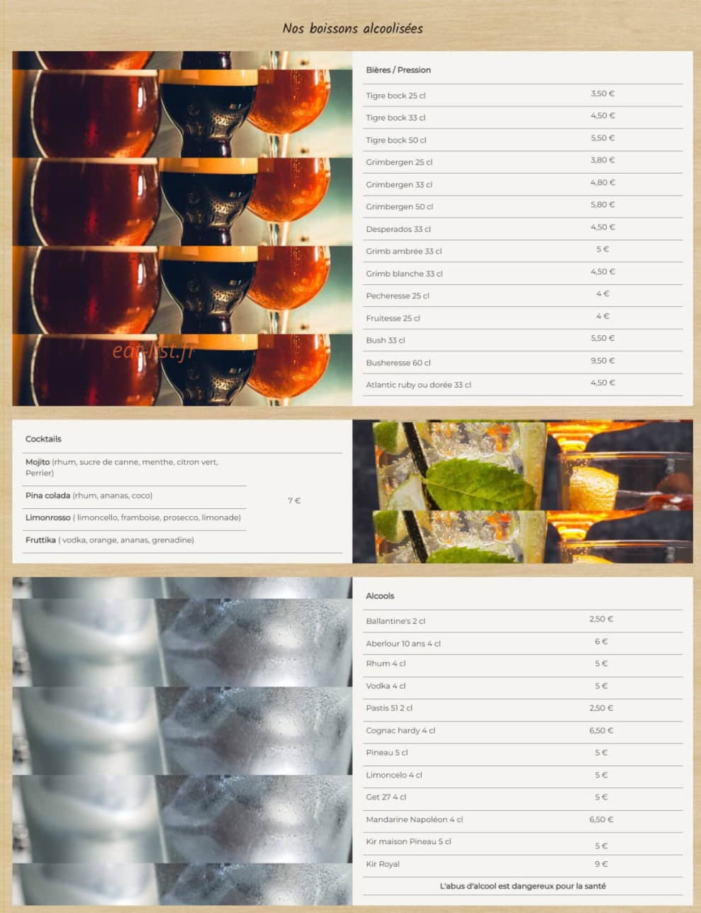 La Table de Boixe — carte page 6