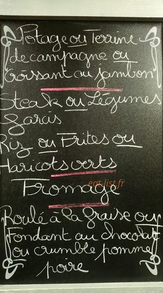 Café De La Mairie — carte page 1