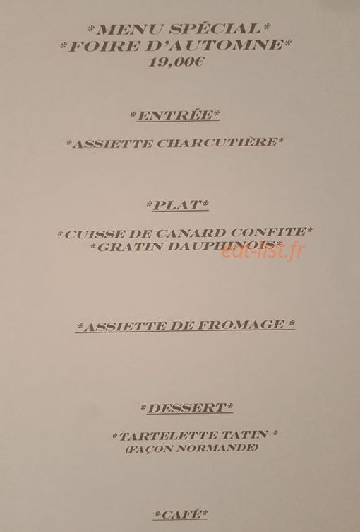 Bouledogue café — carte page 2
