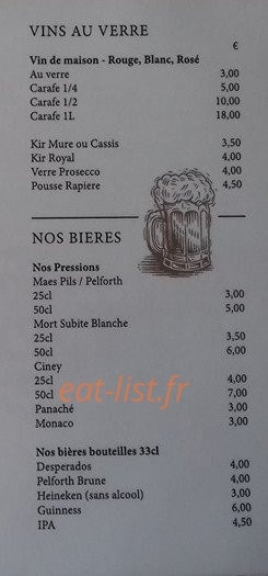 Hôtel de France — carte page 4