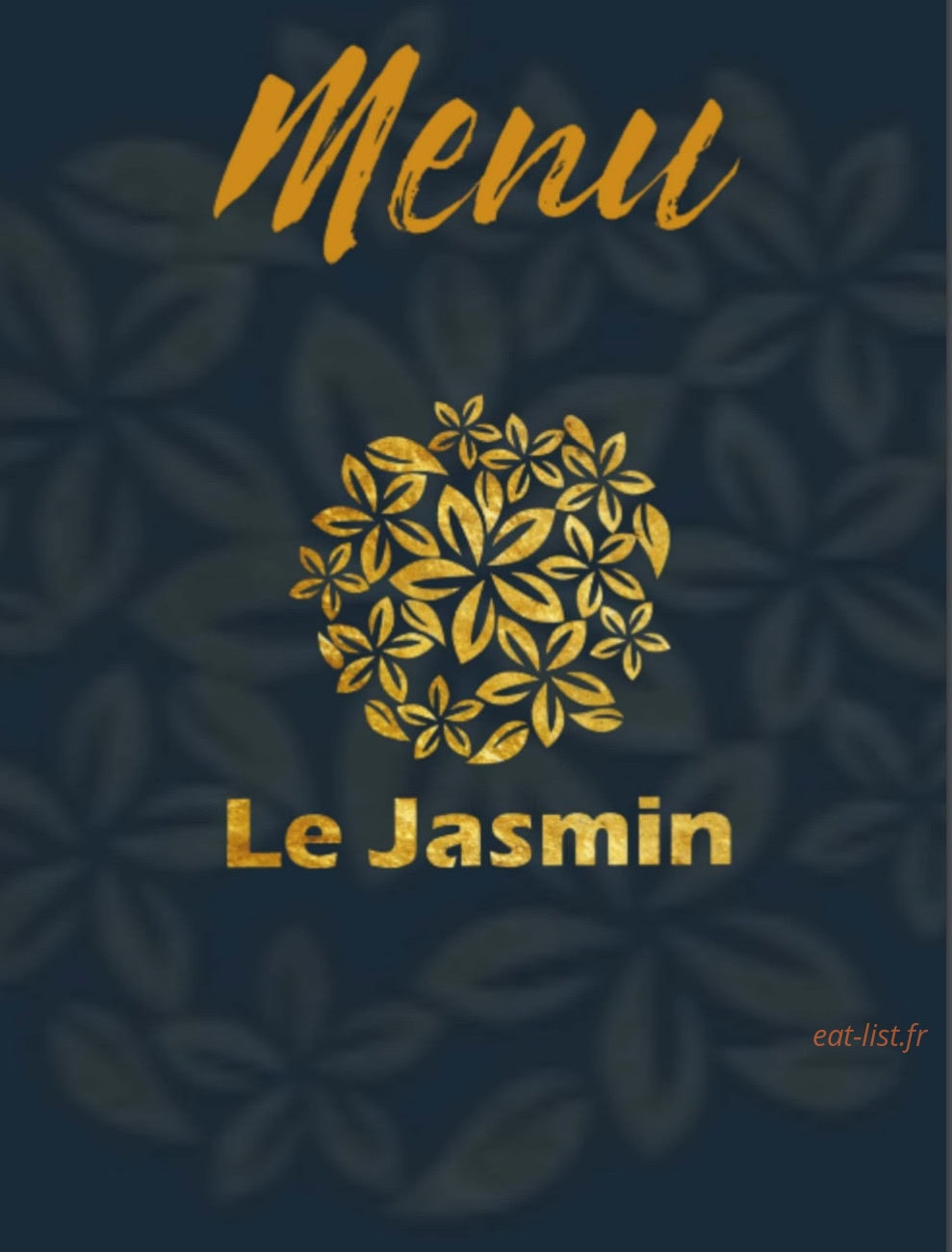 Le jasmin — carte page 1