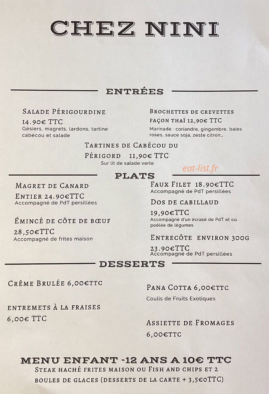 Ma boutique chez nini — carte page 1