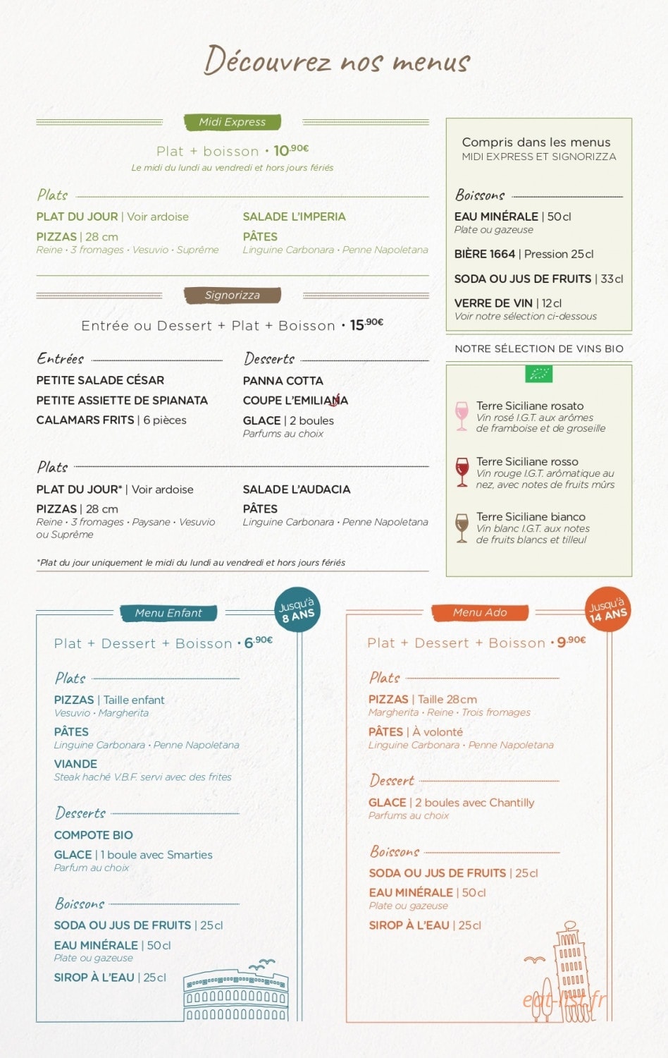 Signorizza — carte page 5