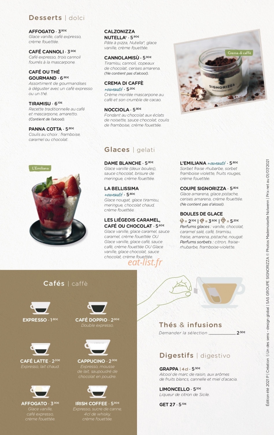 Signorizza — carte page 6
