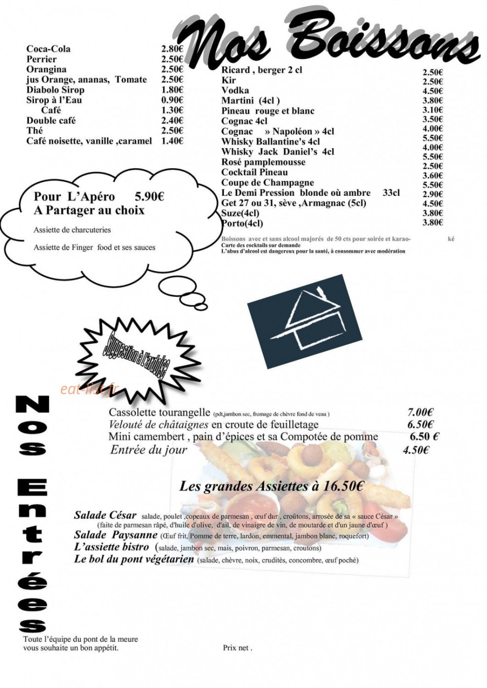 Le pont de la meure — carte page 2