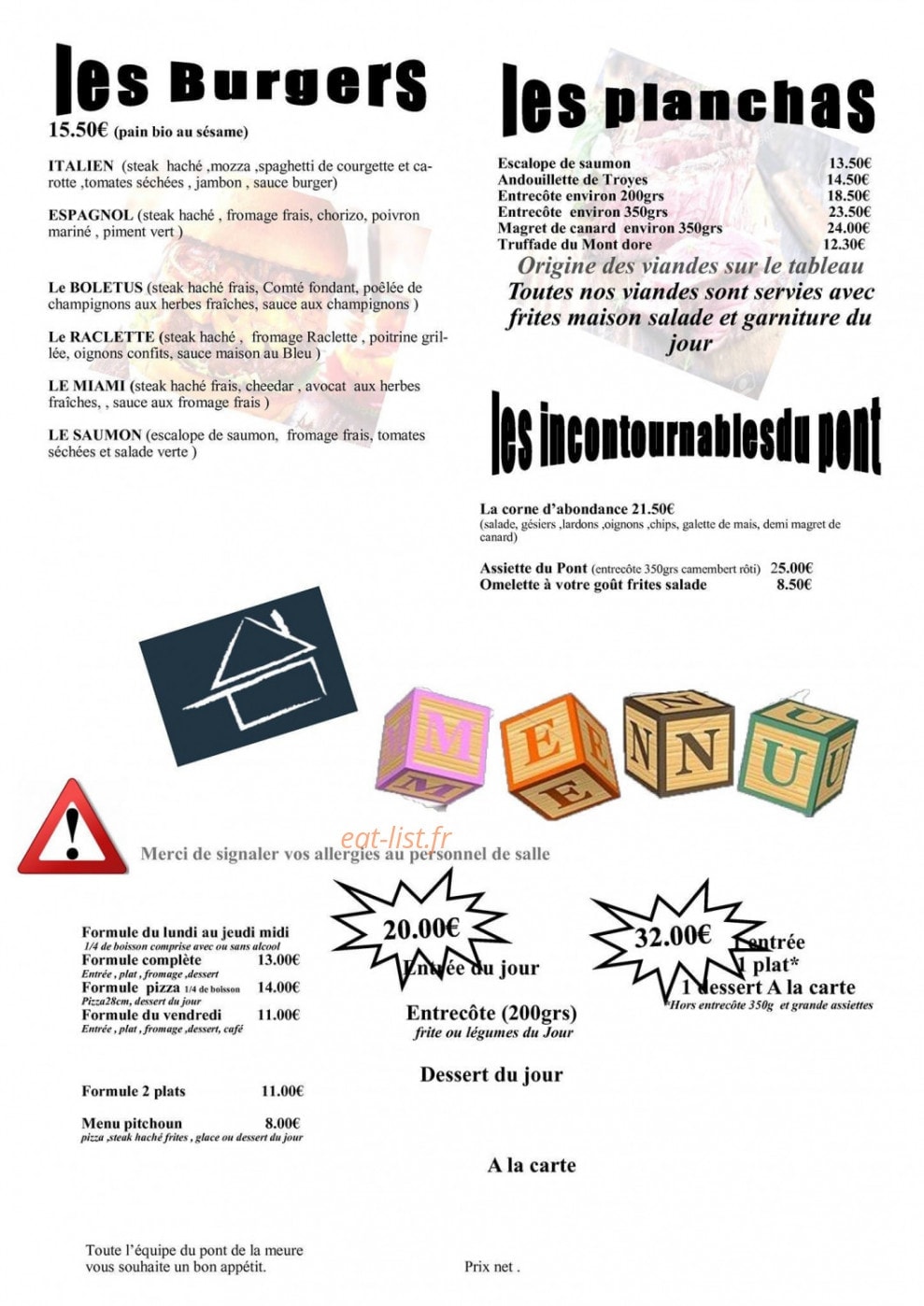 Le pont de la meure — carte page 3