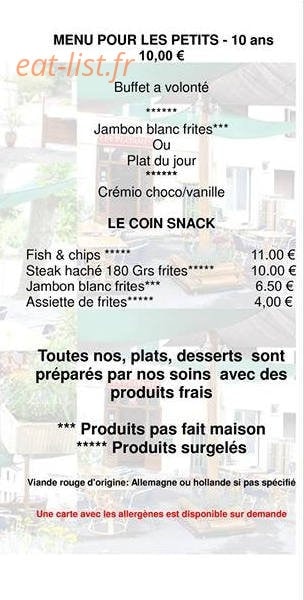 Les Platanes — carte page 3