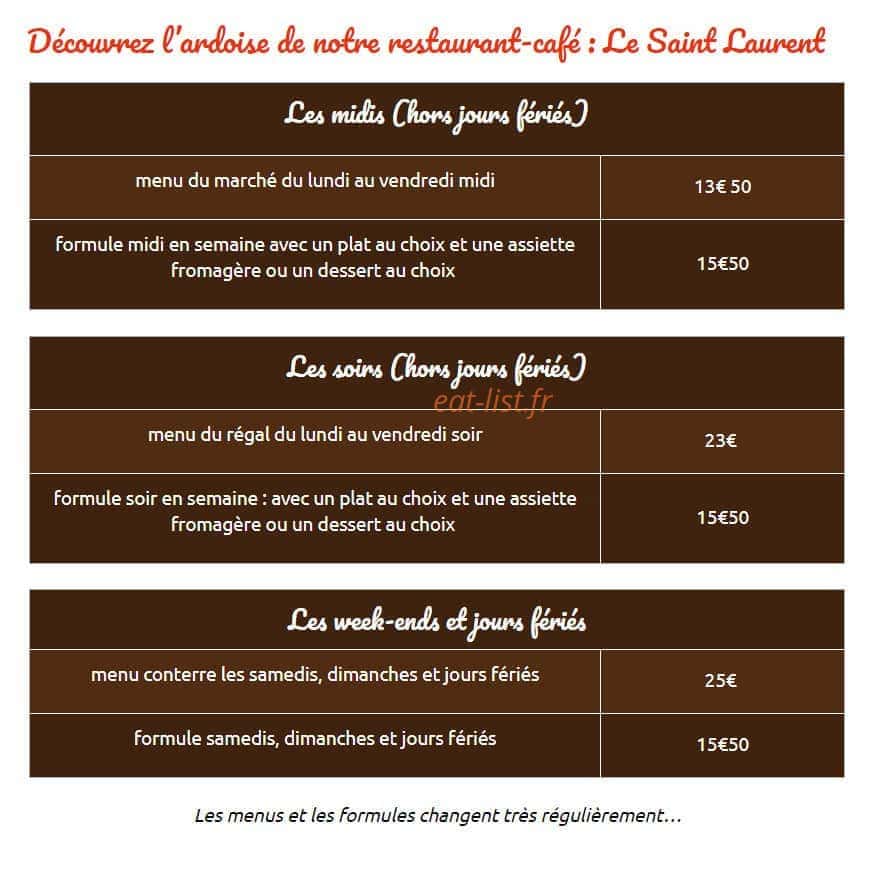 Le Saint Laurent — carte page 1