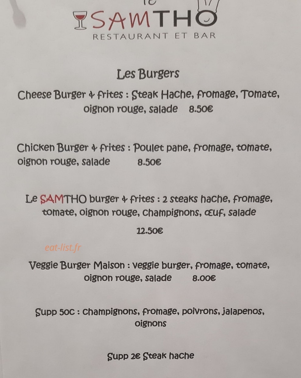 Le Samtho — carte page 2