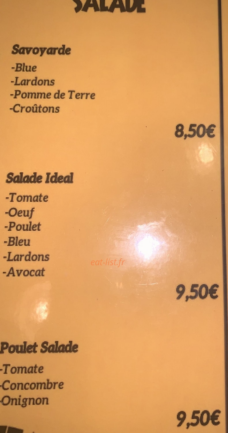 Asiatique Cuisine — carte page 5