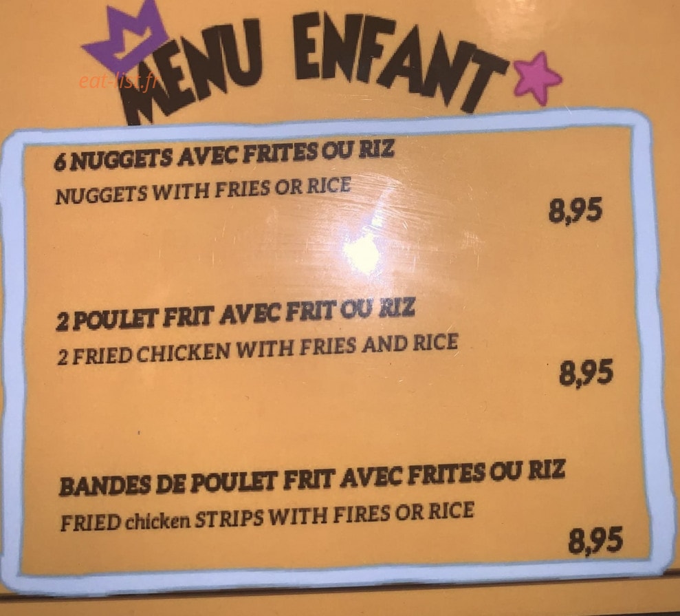 Asiatique Cuisine — carte page 6