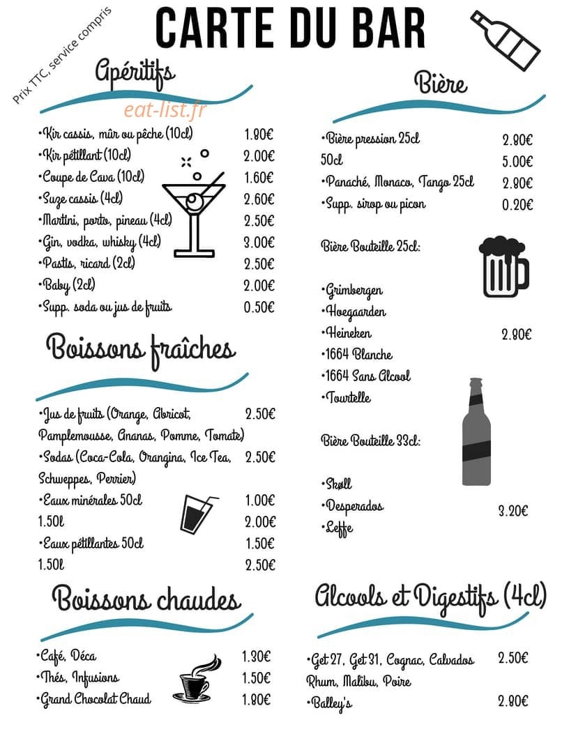 L'Escargot — carte page 1