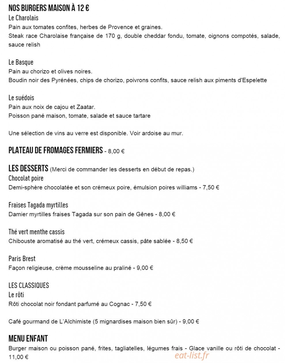 L'alchimiste — carte page 2