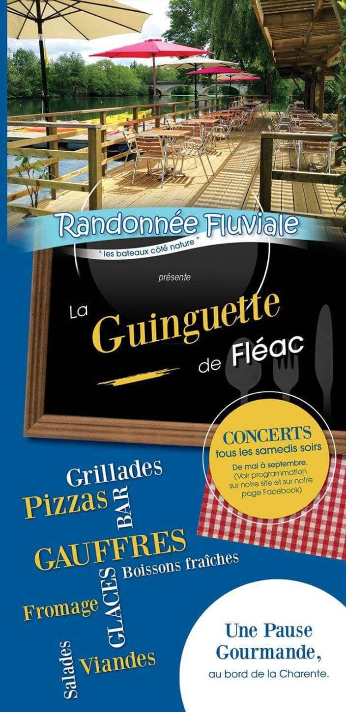 La guinguette de fléac — carte page 1