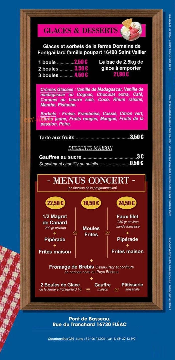 La guinguette de fléac — carte page 6