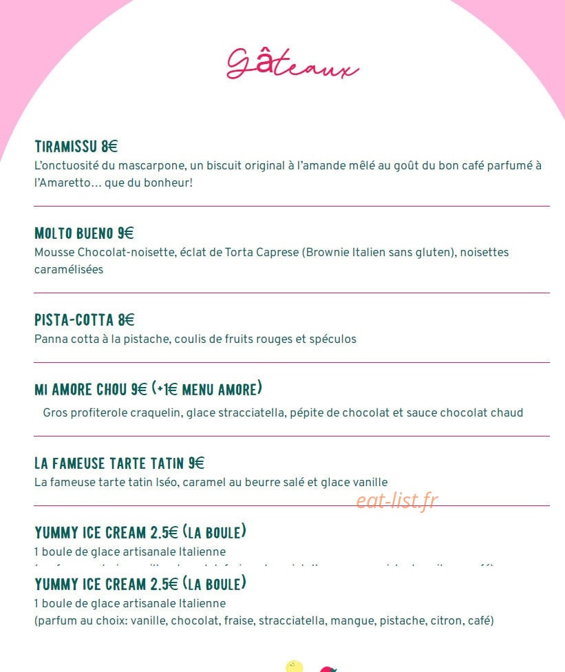 Amore by Iséo — carte page 5