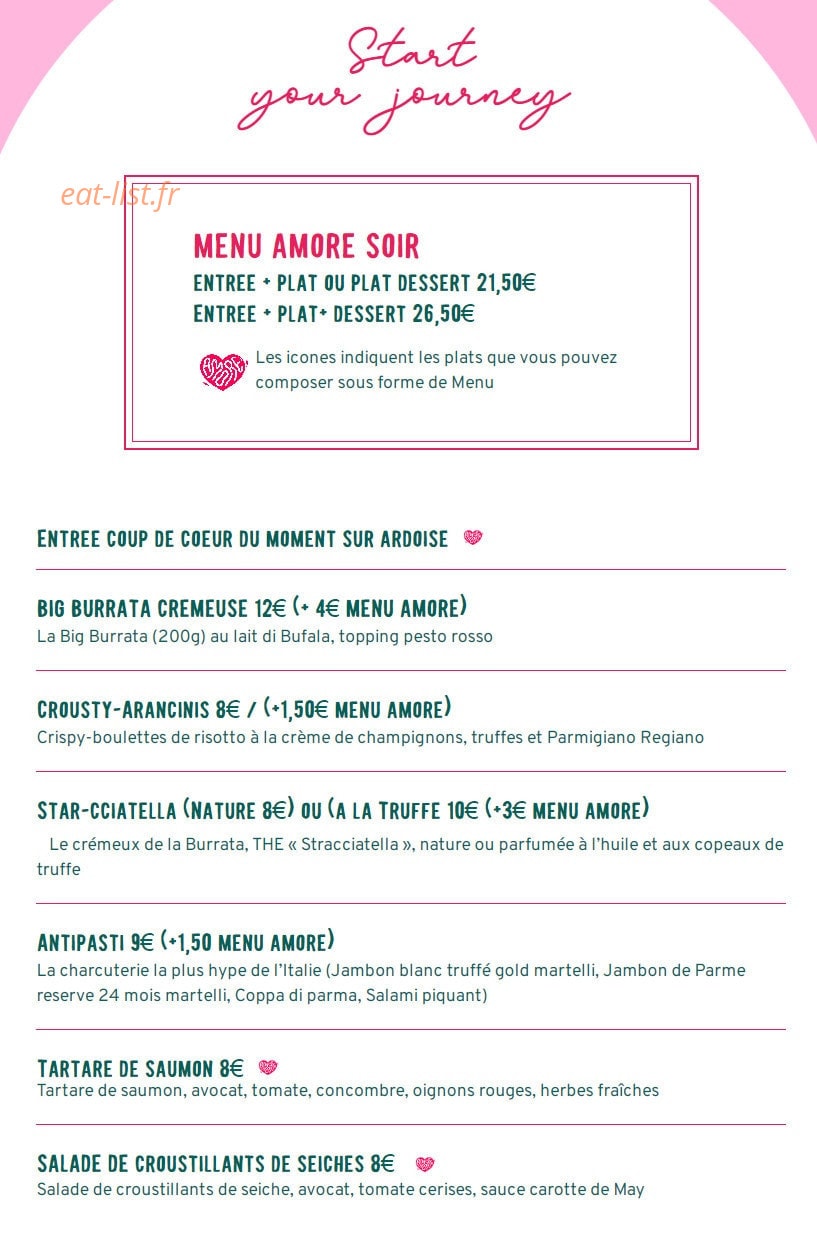 Amore by Iséo — carte page 13