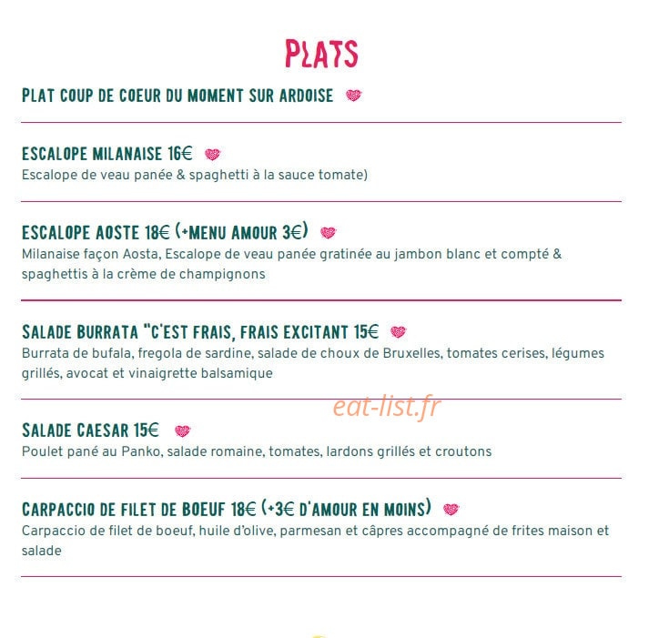 Amore by Iséo — carte page 3