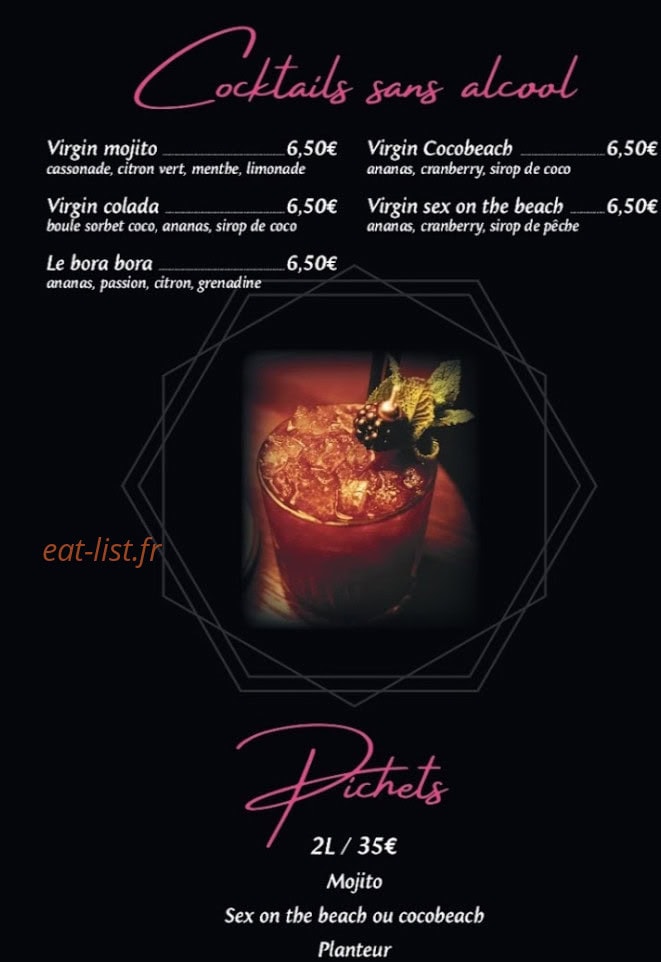 Bar la Joia — carte page 2