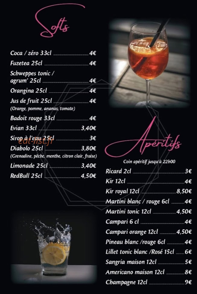 Bar la Joia — carte page 8