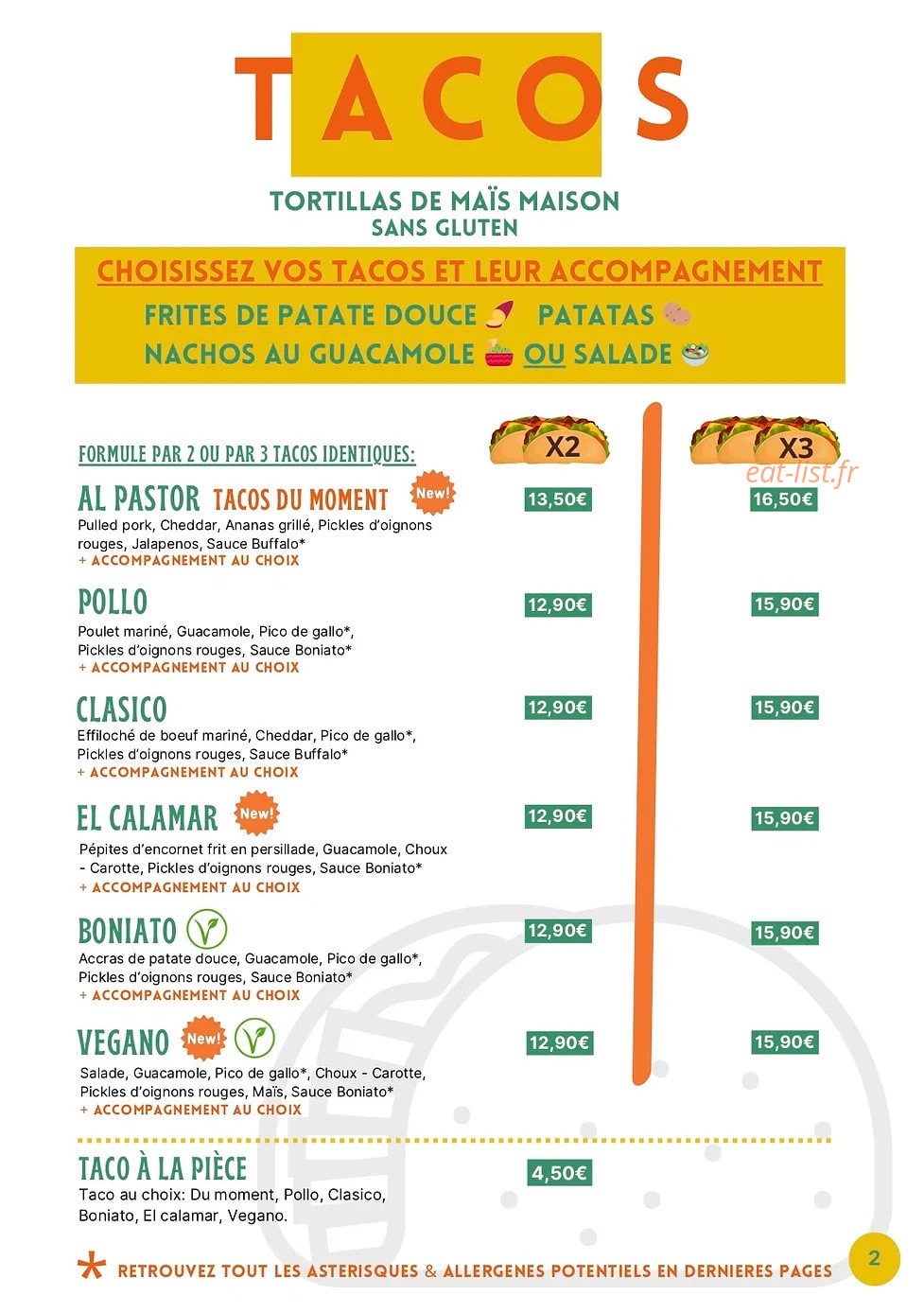 Boniato — carte page 2