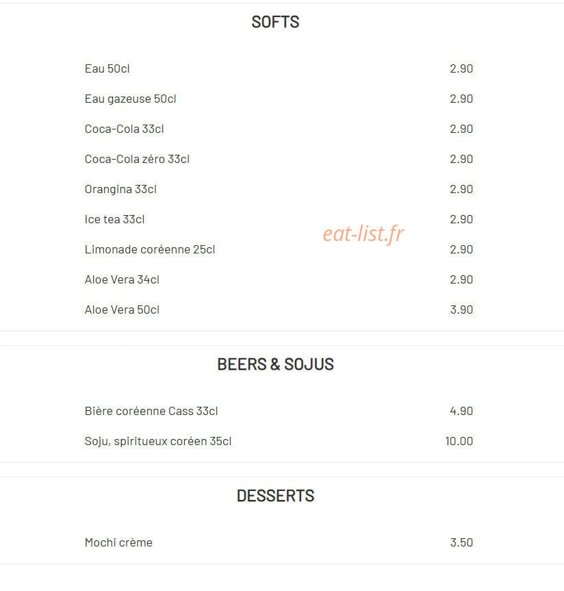 Bunsik — carte page 3