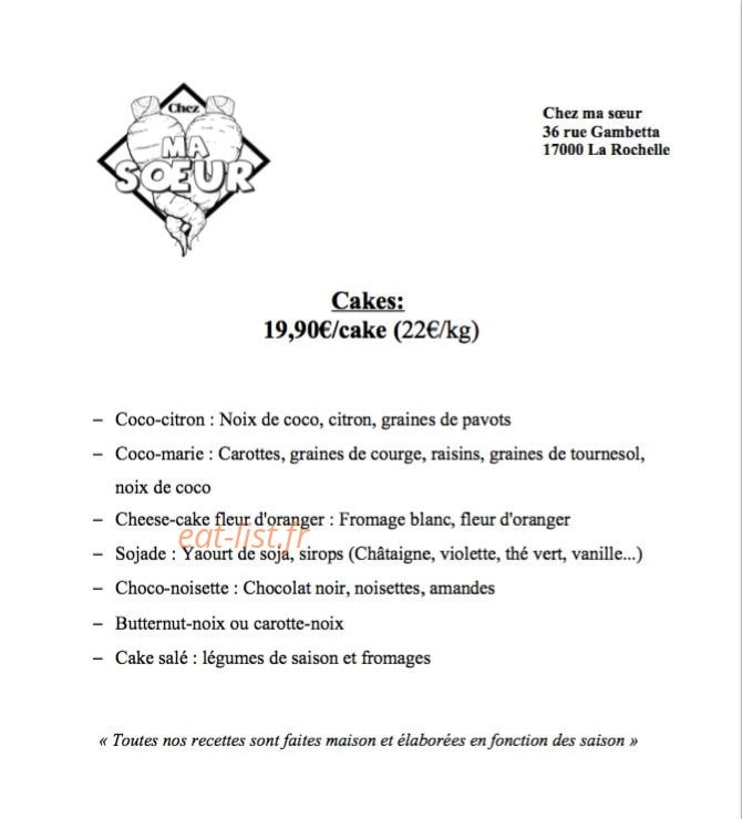 Chez ma soeur — carte page 3