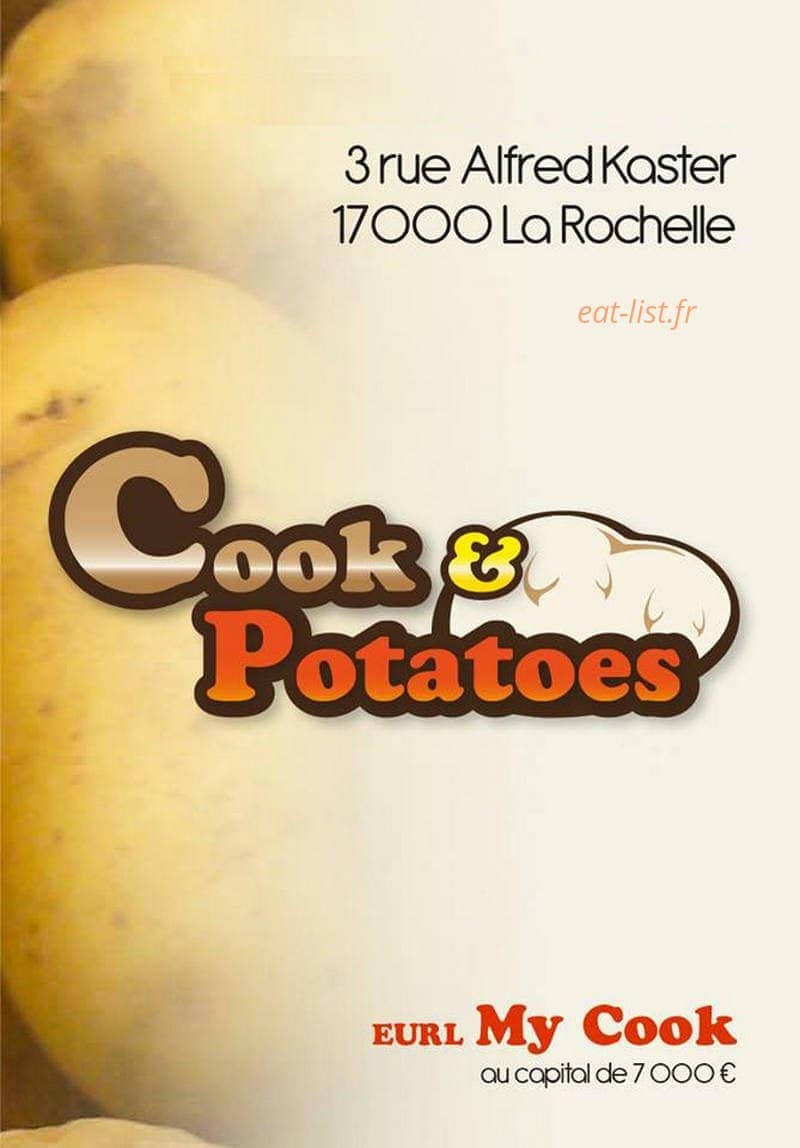 CooK&Potatoes — carte page 1