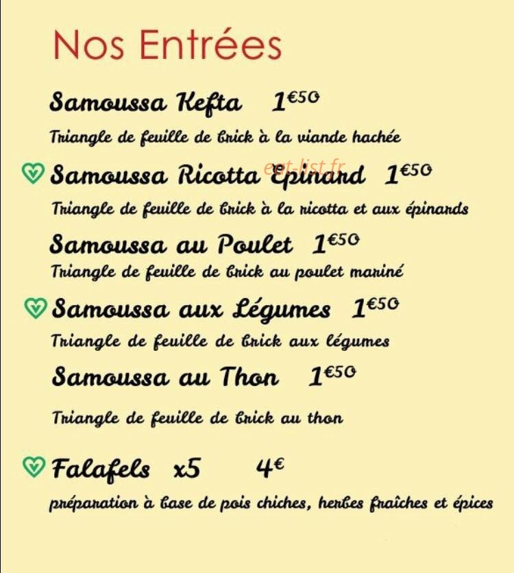 Couscous Box — carte page 2