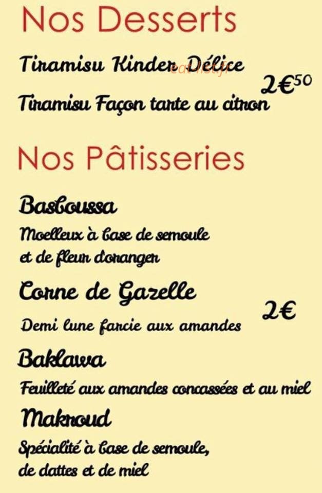 Couscous Box — carte page 3