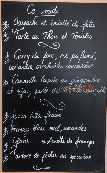 Edgar Café — carte page 1